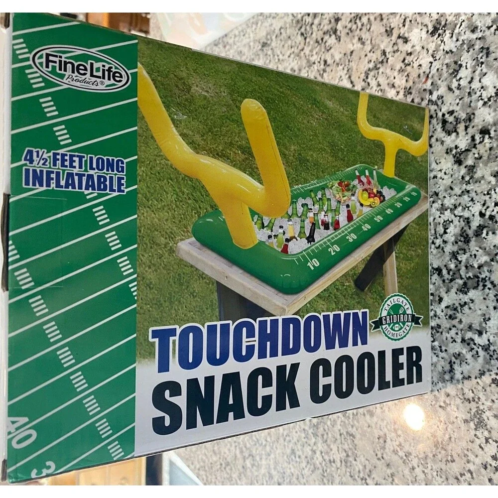 Inflatable Football Field Cooler New Tailgating Parties Super Bowl Touchdown
